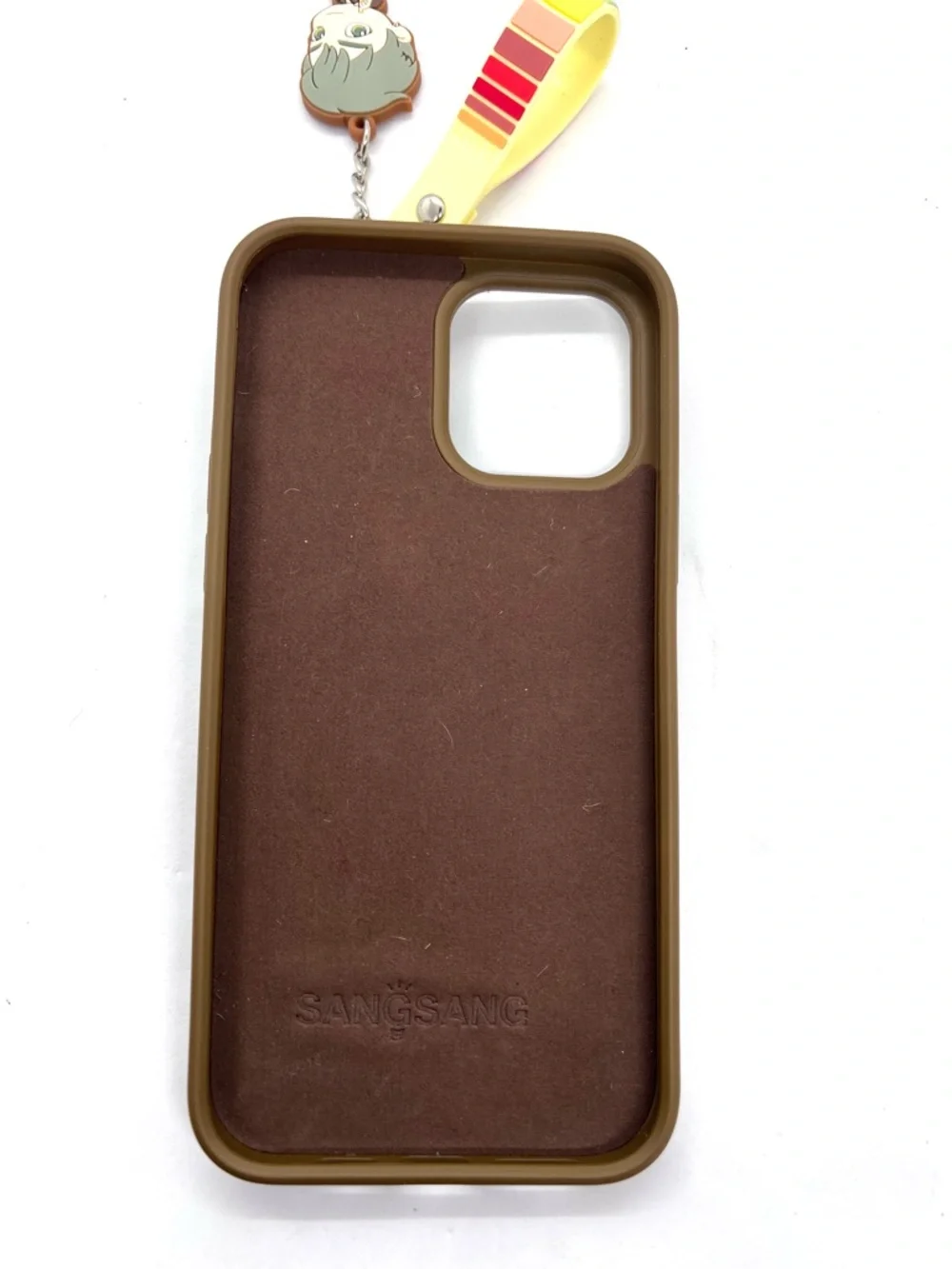 TinyTAN Dynamite iPhone 11 Pro Max Case Charm Brown BTS